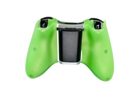 Чехол Силиконовый для джойстика Xbox 360 (Зеленый)
