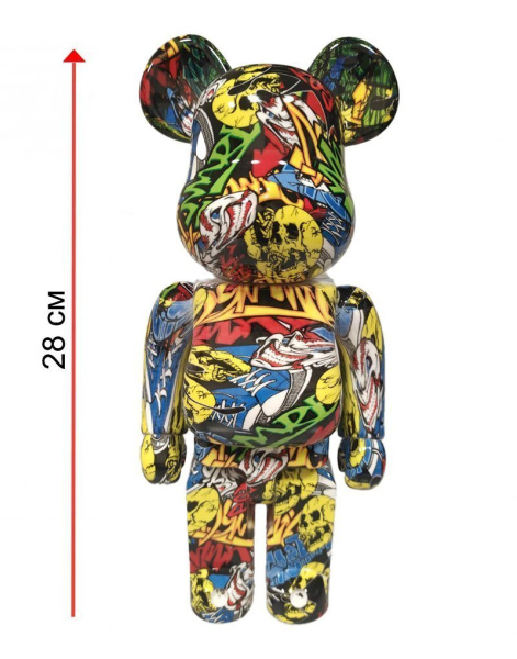 Bearbrick Абстракція №1 400% (28см)