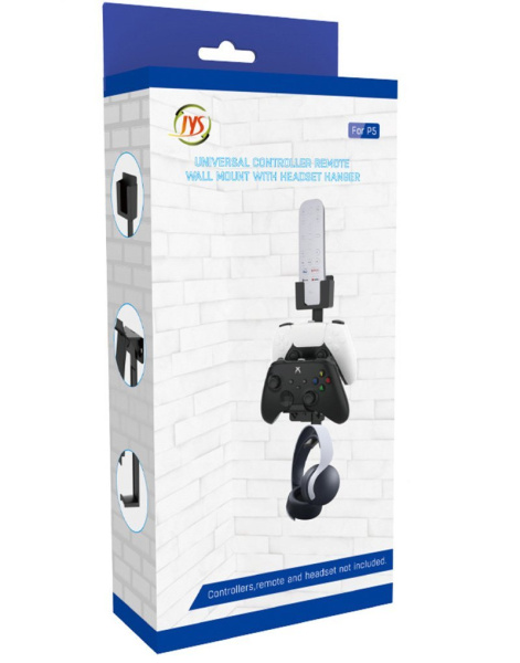 Настенный кронштейн для геймпадов PS5/PS4/XboxONE/XboxSeries/Switch JYS-P5125