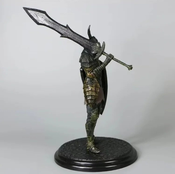Фігурка Dark Souls dxf Black Knight Silver Knight колекція Sculpt VOL 2 (18 см)