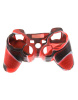 Силиконовый чехол на джойстик PS3 Черно-Красный