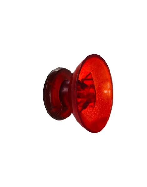 Стик Грибок Шляпка аналога джойстика Xbox360 Прозрачная Красная