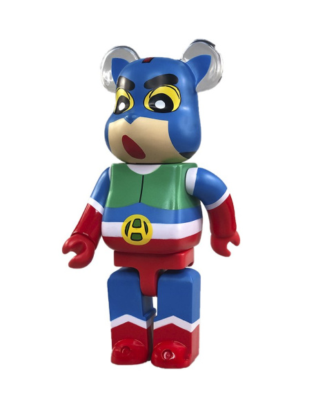Bearbrick Crayon Shin-Chan Action Kamen 400% (28 См)