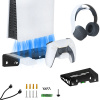 PS5 slim настінний кронштейн для зберігання консолі зарядка 2 DualSense  HBP-585