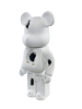 Bearbrick Art OverTurn Black Crystal (Черный Кристалл) 400% (28см)