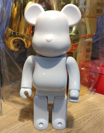 Bearbrick Белый Глянцевый 400% (28см)