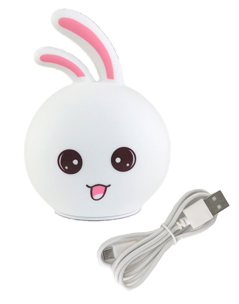 Светильник ночник Зайка Розовые Ушки (Светильник)