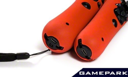 Комплект чехлов для PS Move (Silicone Jackets) Красный (PS3)