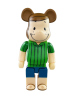 Bearbrick Peanuts Peppermint Patty Зеленый 400% (28 см)