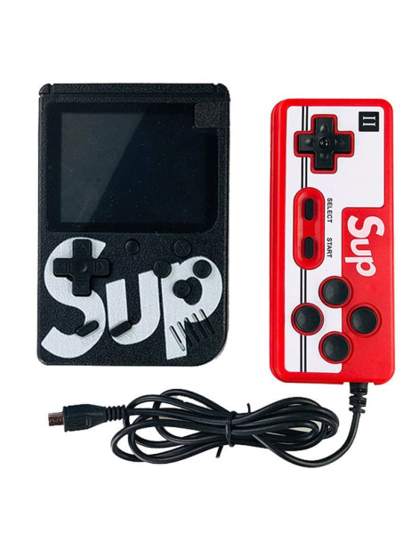 Портативная Приставка SUP GAME BOX 400 in 1 + джойстик для 2х игроков на ТВ