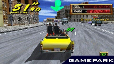 Crazy Taxi: Fare Wars (PSP)