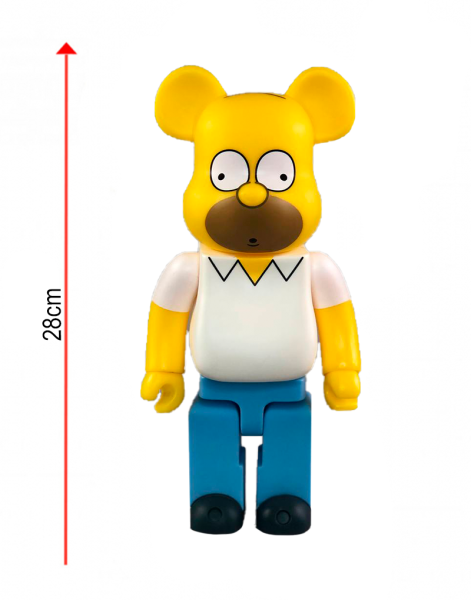 Bearbrick Homer Simpson 400% 28 см