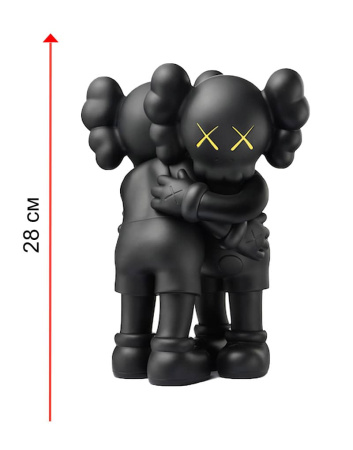 Kaws Together companion Виниловая фигурка (Черная) 28см