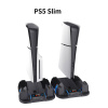 PS5 Slim охолоджуюча основа, тримач контролера PS5 з полицею для зберігання ігрових дисківGP-521